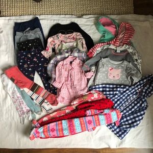 24PC 18M Toddler Girls Bundle